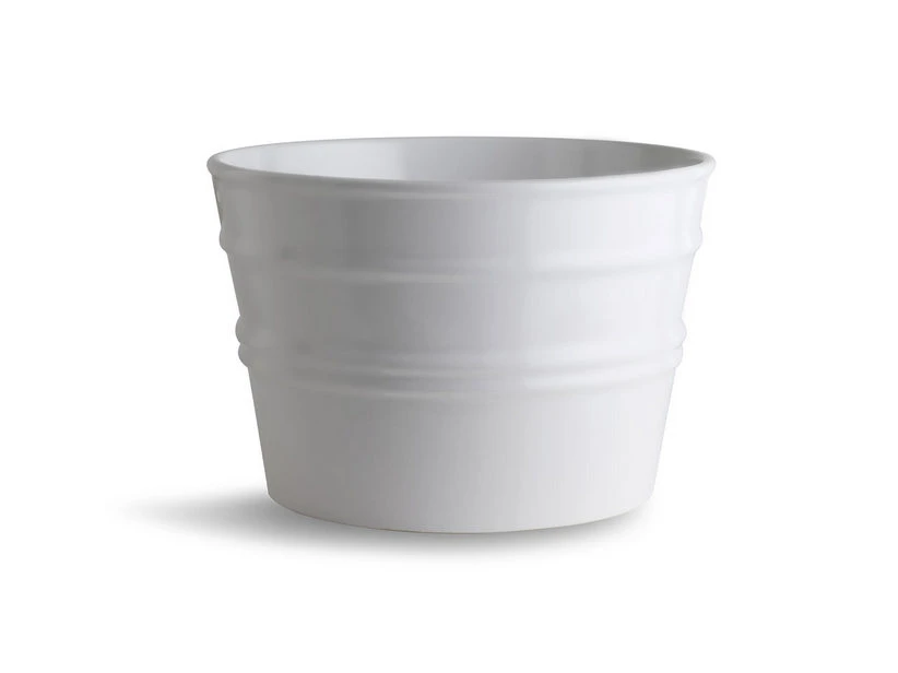 Lavabo Sospeso/Appoggio Bacile Cm.Ø46,5 H30 In Ceramica Opaco Bianco 1 Lavabo Sospeso/Appoggio Bacile Cm.Ø46,5 H30 In Ceramica Opaco Bianco