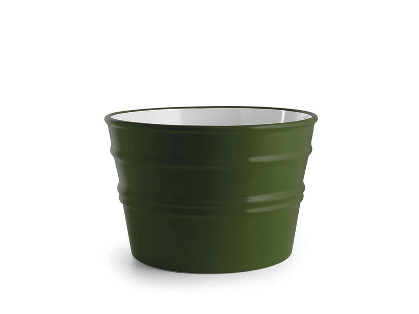 Lavabo Sospeso/Appoggio Bacile Cm.Ø46,5 H30 In Ceramica Lucido Verde Inglese 1 Lavabo Sospeso/Appoggio Bacile Cm.Ø46,5 H30 In Ceramica Lucido Verde Inglese