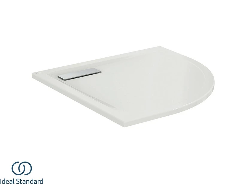 Piatto Doccia Ideal Standard® Ultra Flat New Semicircolare 80x80 Cm Con Ideal Grip Bianco Semilucido 1 Piatto Doccia Ideal Standard® Ultra Flat New Semicircolare 80x80 Cm Con Ideal Grip Bianco Semilucido