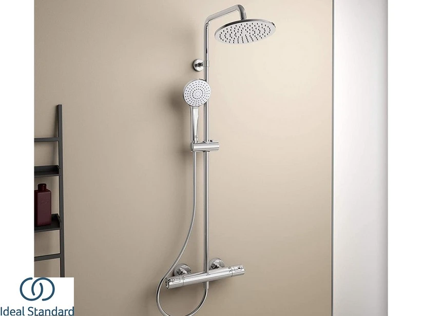 Colonna Doccia Ideal Standard® Ceratherm T50 Con Miscelatore Termostatica 1 Colonna Doccia Ideal Standard® Ceratherm T50 Con Miscelatore Termostatica