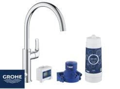 Grohe® Blue Pure Eurosmart Miscelatore Lavello Con Sistema Filtrante Dell’Acqua
