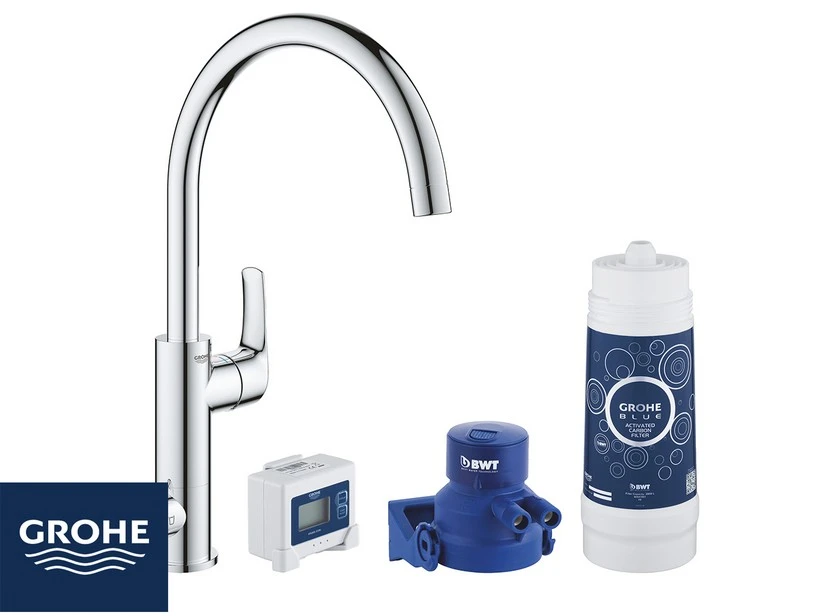 Grohe® Blue Pure Eurosmart Miscelatore Lavello Con Sistema Filtrante Dell’Acqua 1 Grohe® Blue Pure Eurosmart Miscelatore Lavello Con Sistema Filtrante Dell’Acqua