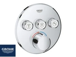 Miscelatore Per Doccia Incasso Grohe Smartcontrol Monocomando Con Deviatore 3 Vie Cromo