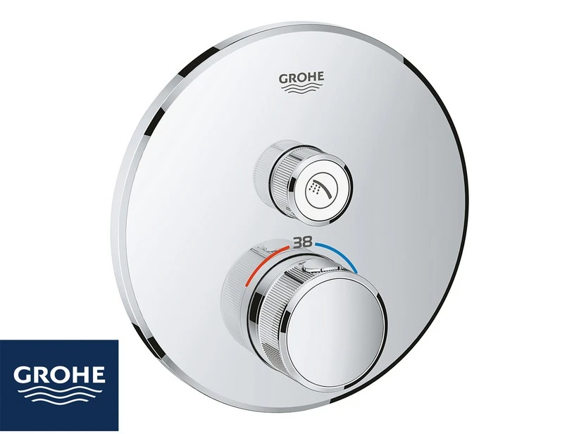 Miscelatore Per Doccia Incasso Grohe Smartcontrol Termostatico Cromo 1 Miscelatore Per Doccia Incasso Grohe Smartcontrol Termostatico Cromo