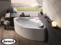 Vasca Idromassaggio Jacuzzi® Essential 130X145 Schienale A Destra