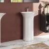 Lavabo Freestanding Berlino Con Foro Miscelatore Bianco
