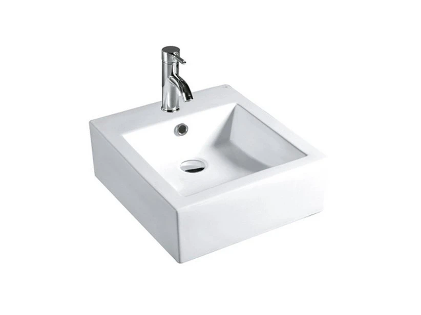 Lavabo Sospeso Jaen 47X46,5 H16 In Ceramica Lucido Bianco 1 Lavabo Sospeso Jaen 47X46,5 H16 In Ceramica Lucido Bianco