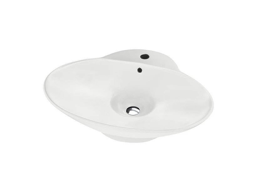 Lavabo Da Appoggio Menphis 61X49 In Resina Opaco Bianco Carrara 1 Lavabo Da Appoggio Menphis 61X49 In Resina Opaco Bianco Carrara