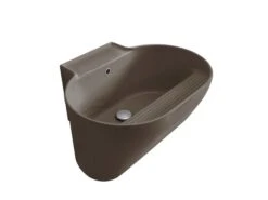 Lavabo Lavanderia Tino 60X50Xh30 Con Strofinatoio Siena Matt