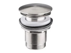 Piletta Lavabo Luxy Inox 316 In Acciaio Spazzolato Senza Troppo Pieno