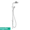 Colonna Doccia My Select 220 Hansgrohe Con Deviatore E Soffione Tondo Cromo