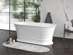 Vasca Freestanding Olympia 160x78,5 Cm Bianco Lucido