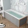 Pannello Laterale Per Vasca Idromassaggio Jacuzzi® Silk 80 Cm Cemento