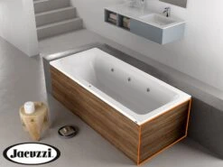 Pannello Laterale Per Vasca Idromassaggio Jacuzzi® Silk 80 Cm Dark Oak