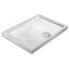 Piatto Doccia Shiba 100x70 H3 Cm Ceramica Bianco