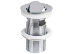 Piletta Per Lavabo/Bidet Avax H90 Mm Con Troppo Pieno Ottone Cromo