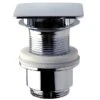 Piletta Lavabo Q-Top H40 Mm Senza Troppo Pieno Scarico Libero