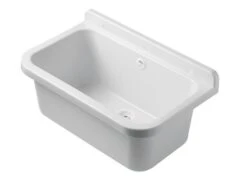 Pilozzo Lavanderia Interno/Esterno Incasso 55X34 Polipropilene Opaco Bianco