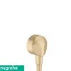 Presa Acqua Hansgrohe® FixFit E Senza Valvola Bronzo Satinato