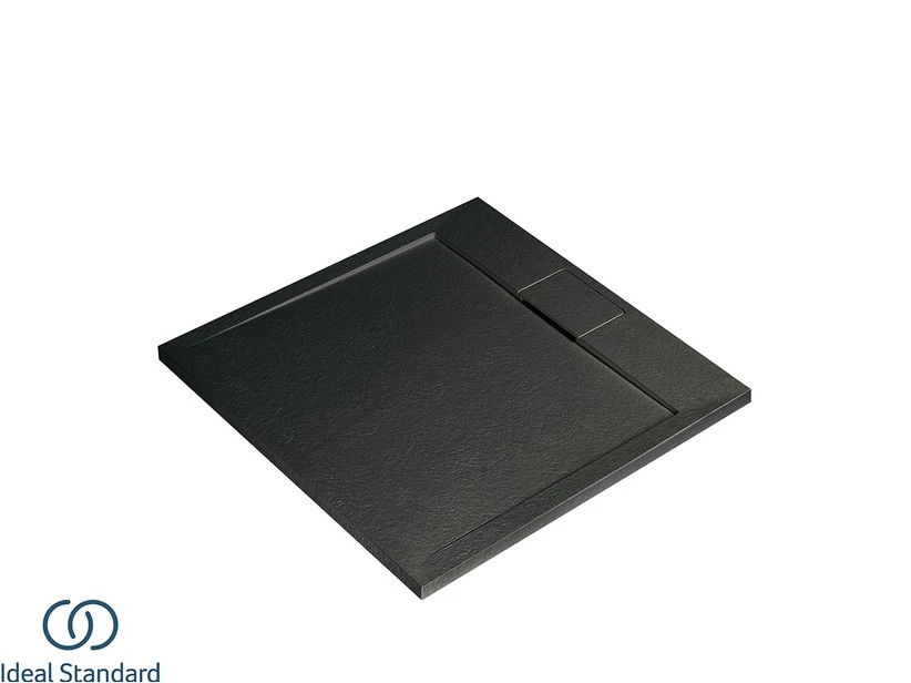 Piatto Doccia Ideal Standard® ULTRAFLAT-S I.LIFE Quadrato 90x90 Cm Resina Nero 1 Piatto Doccia Ideal Standard® ULTRAFLAT-S I.LIFE Quadrato 90x90 Cm Resina Nero