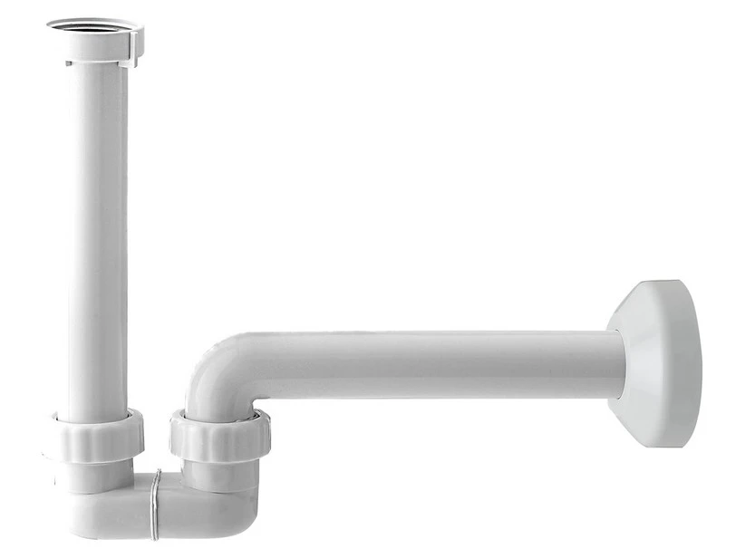 Sifone Salvaspazio Luna 1'1/4 Ø32 Mm Polipropilene Bianco 1 Sifone Salvaspazio Luna 1'1/4 Ø32 Mm Polipropilene Bianco