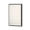 Specchio Bagno Con Luce Led Classic 90x59 Cm Grafite