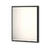 Specchio Bagno Con Luce Led Classic 90x73 Cm Grafite
