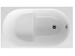 Vasca Incasso Gea Guscio 120x70 Bianco