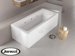 Vasca Idromassaggio Jacuzzi® Silk 180x80 Cm Destra Con Pannelli